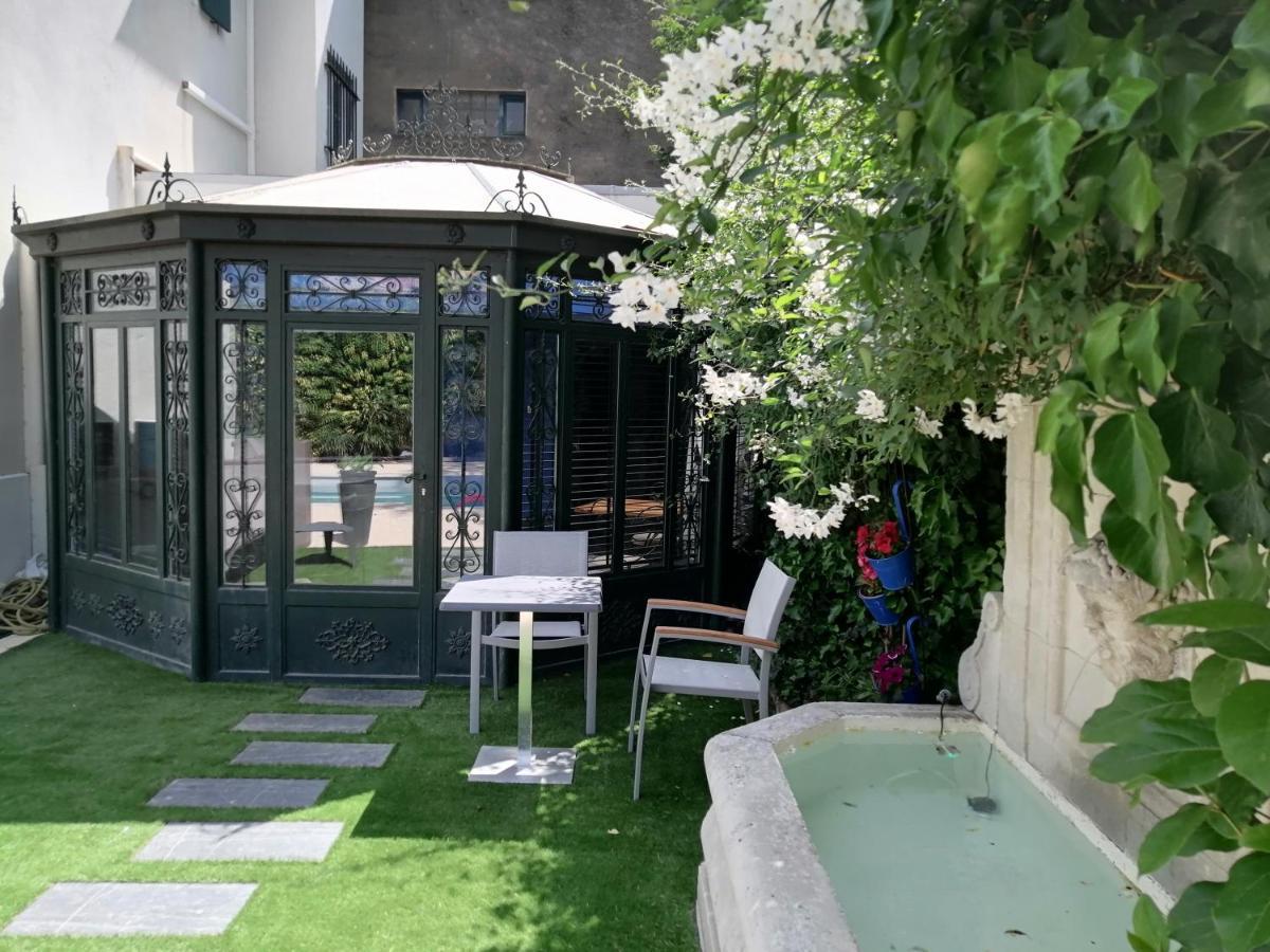 Les Jardins De La Fontaine Bed & Breakfast Ales Ngoại thất bức ảnh
