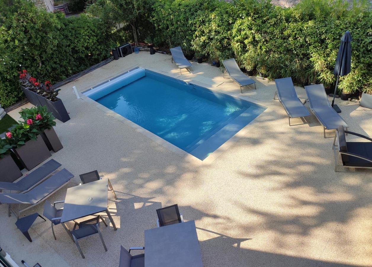 Les Jardins De La Fontaine Bed & Breakfast Ales Ngoại thất bức ảnh